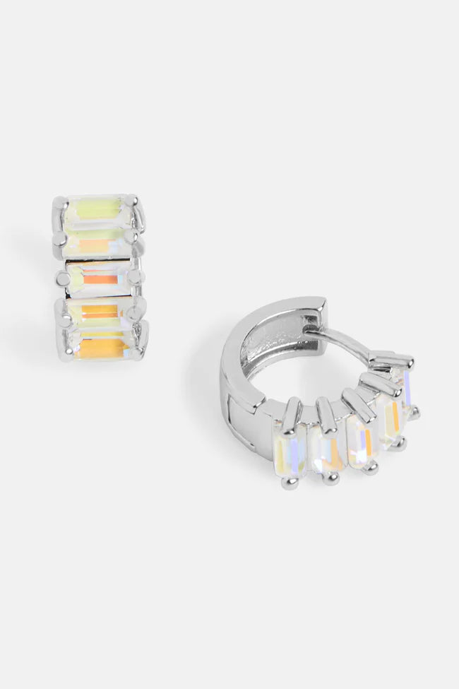Emory Huggie Hoop Earring