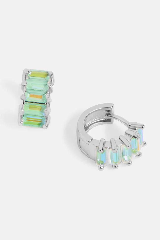 Emory Huggie Hoop Earring