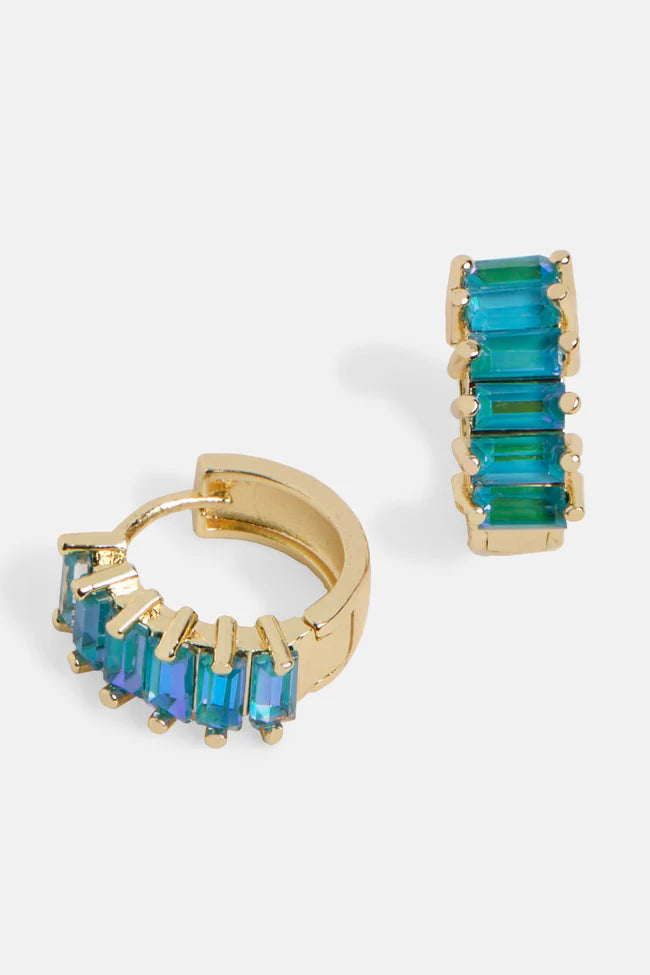 Emory Huggie Hoop Earring