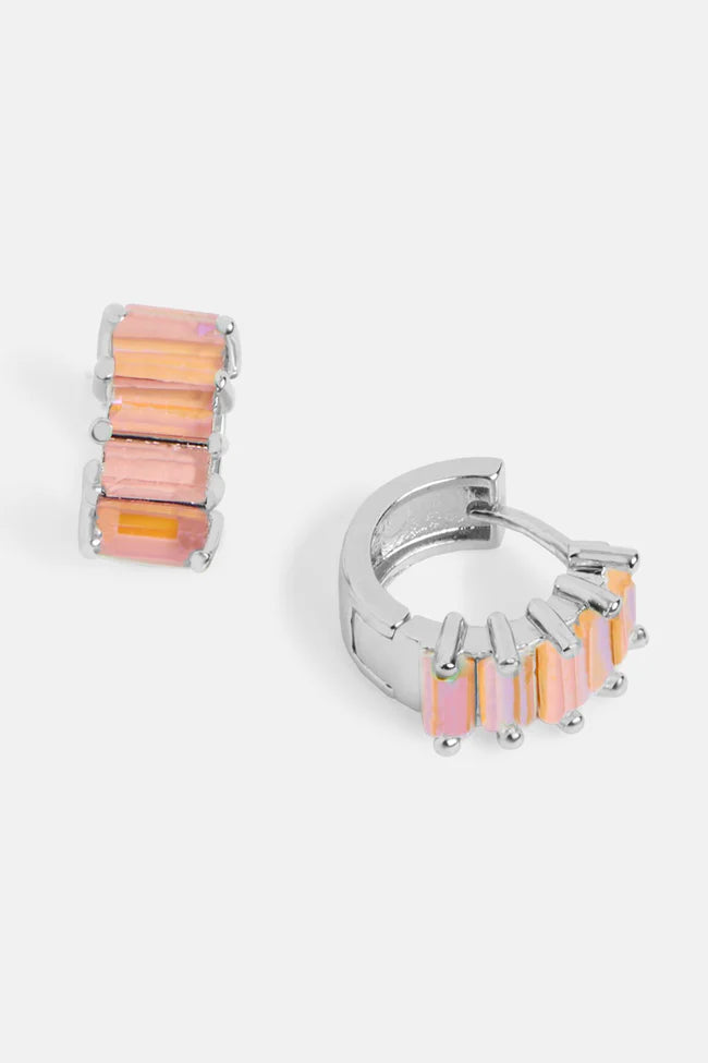 Emory Huggie Hoop Earring