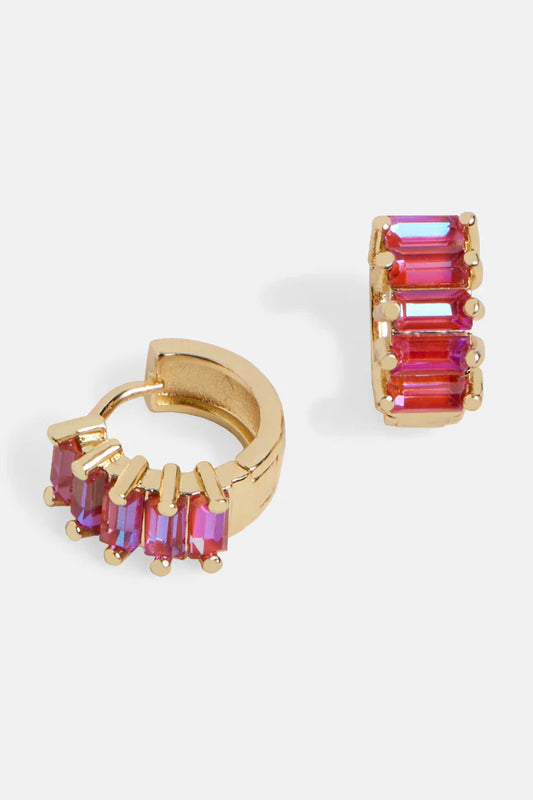 Emory Huggie Hoop Earring