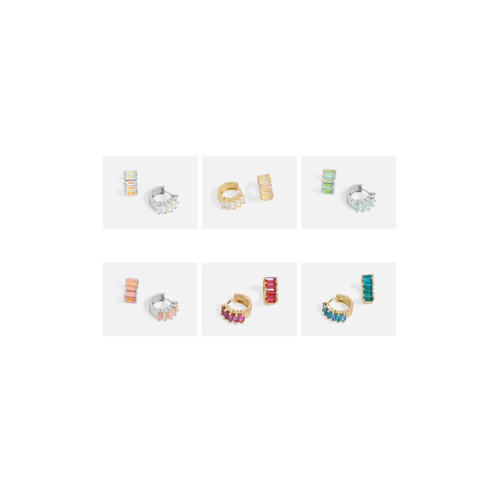 Emory Huggie Hoop Earring