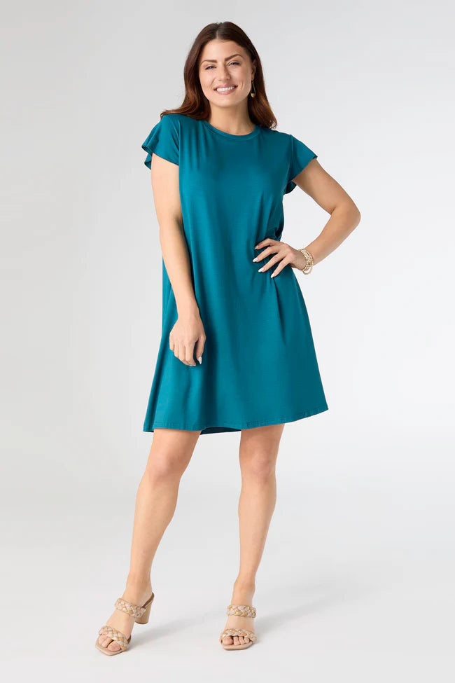 Francis Flutter Sleeve Dress