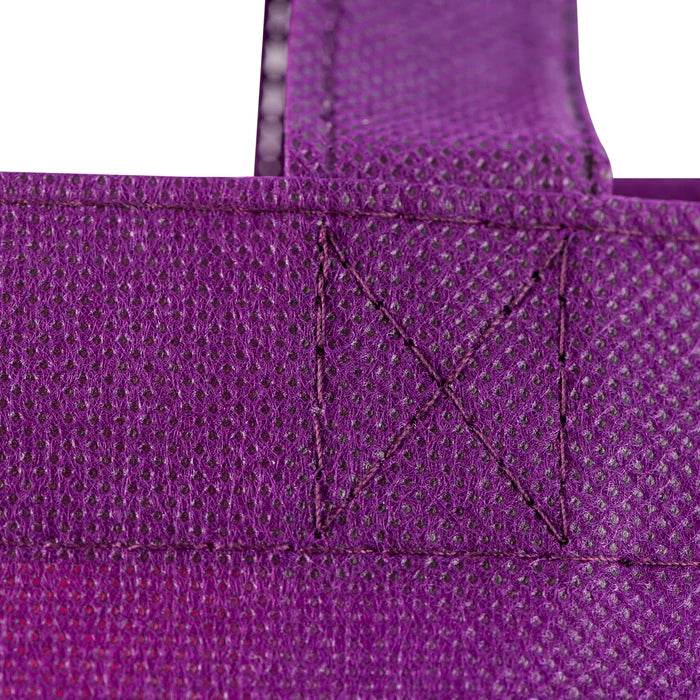 Purple Eco Tote- Greatest Of These Is Love