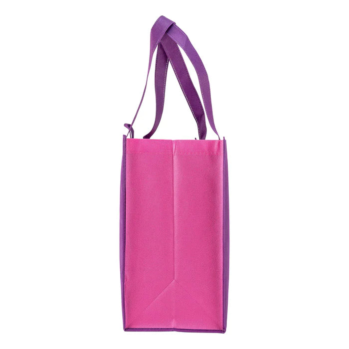 Purple Eco Tote- Greatest Of These Is Love