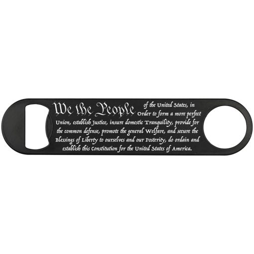 Metal Bottle Opener "We the People"