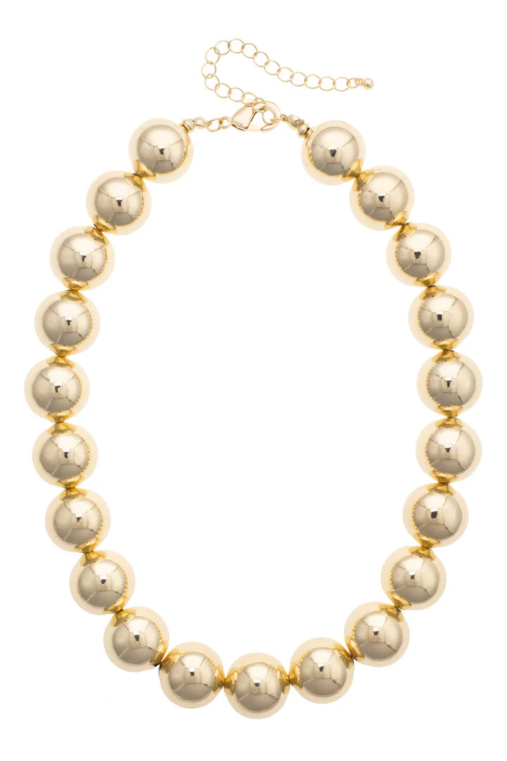 Canvas Marjorie Beaded Gumball Necklace