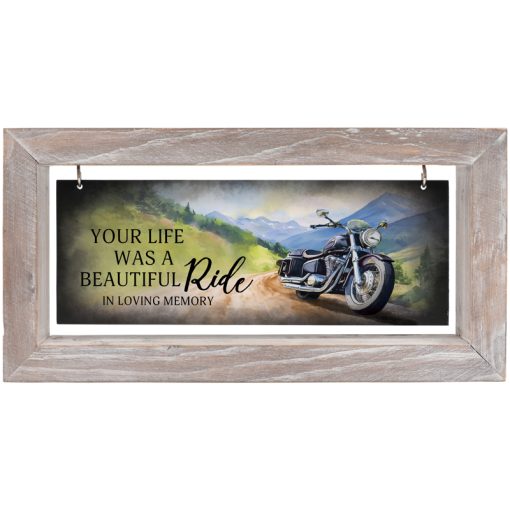 Sentimental Framed Message Bar