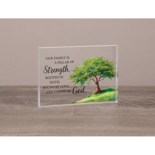 "Family Strength" Block Sitter