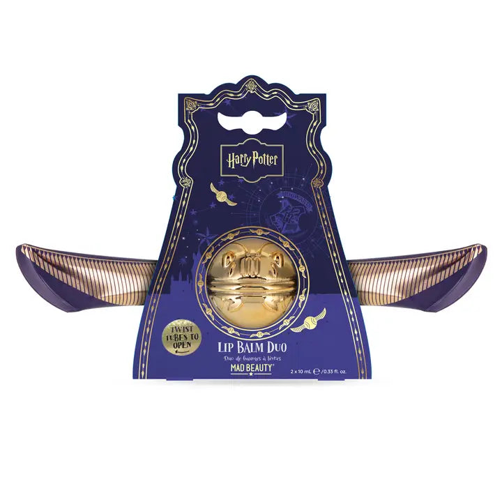 Harry Potter Snitch Lip Balm Duo Warner Bros