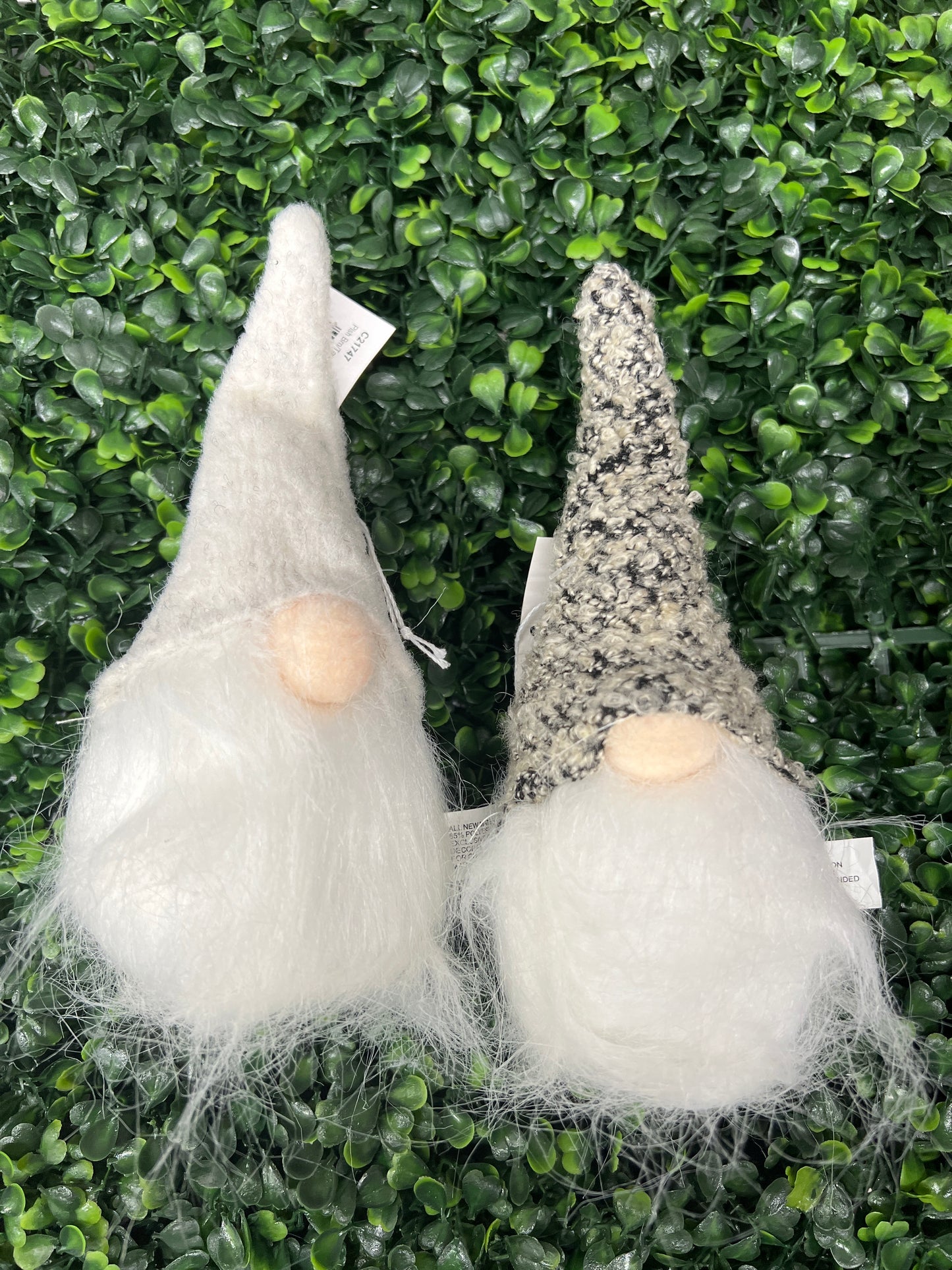 Plush Brown/Tan Gnome Ornament