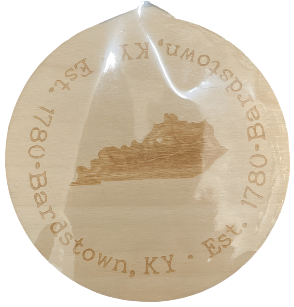 KY Engraved Ornament