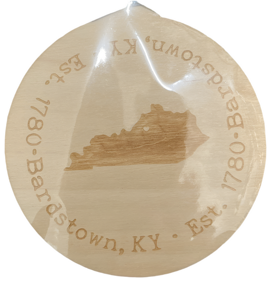KY Engraved Ornament