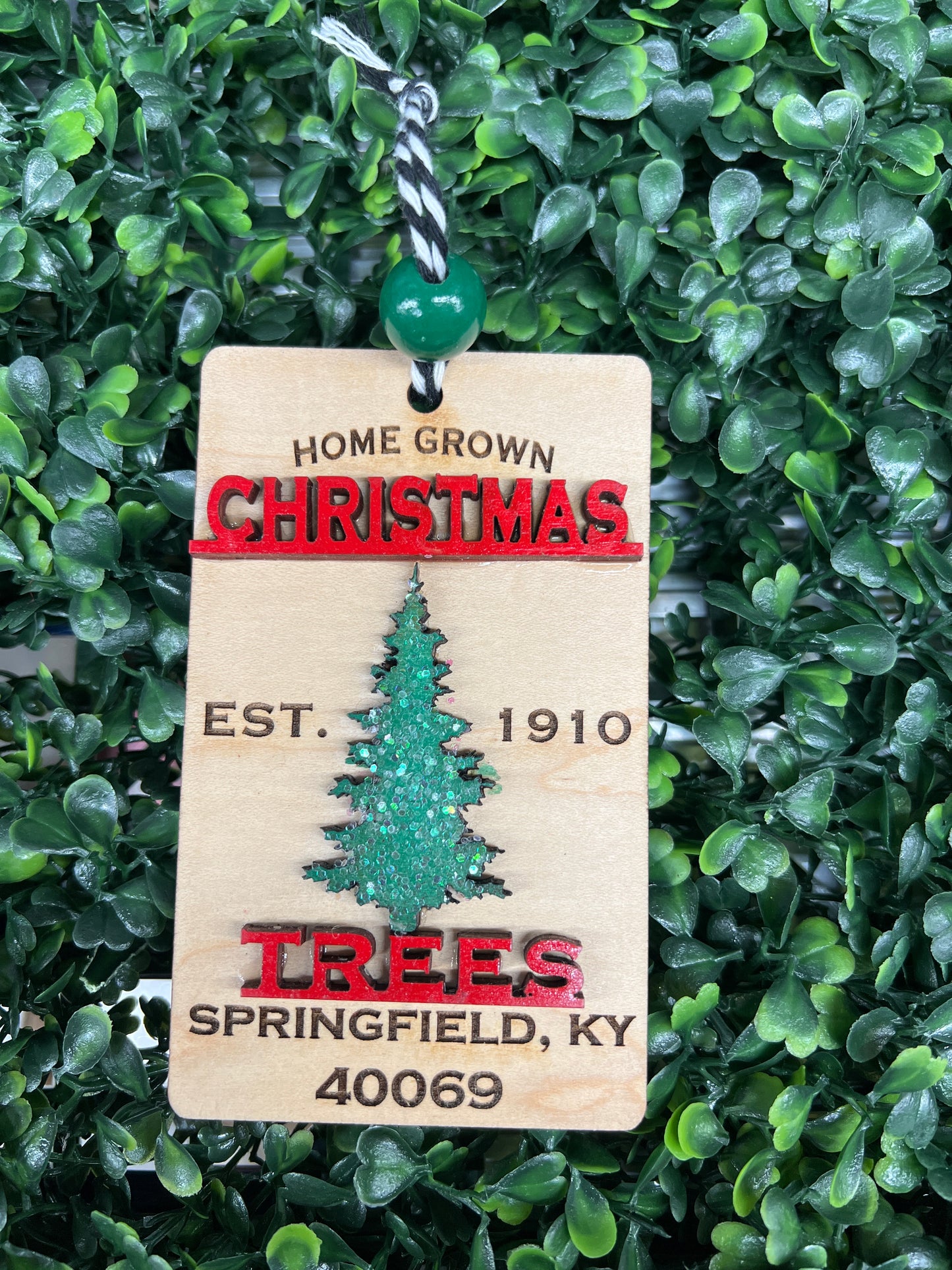 Home Grown Christmas Trees Ornament