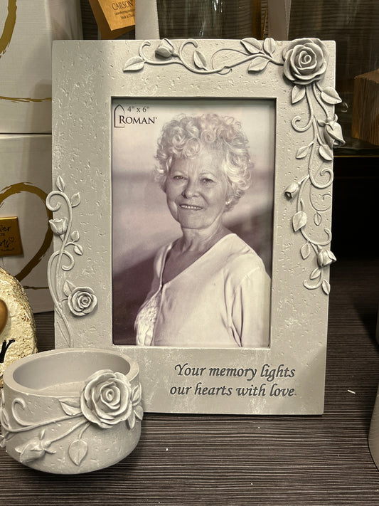 Memory Lights Our Heart Candle Holder Frame