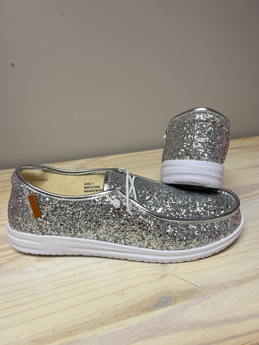 Corky’s Silver Glitter Kayak