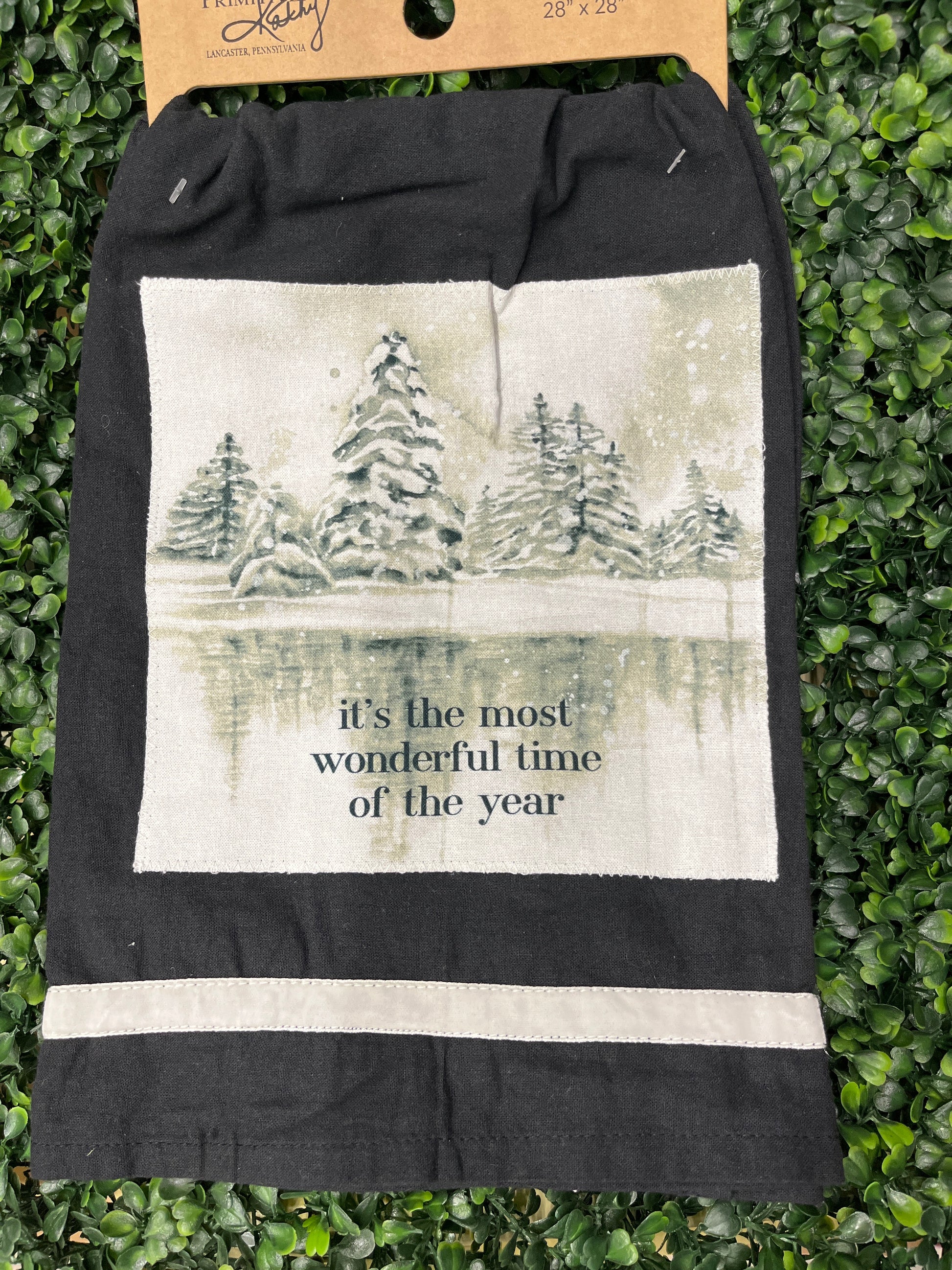 Most Wonderful Time Of The Year Tea Towel