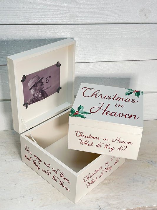 Christmas In Heaven Memory Box