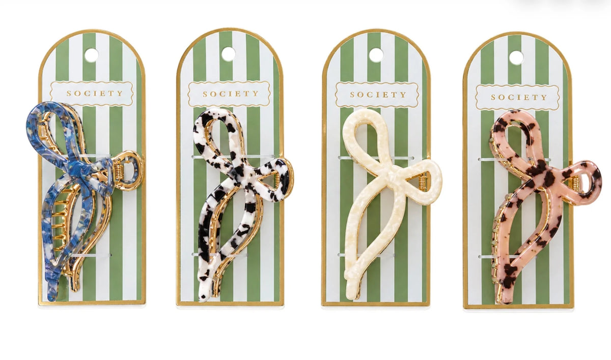 Simply Southern Metal Bow Hair Clips