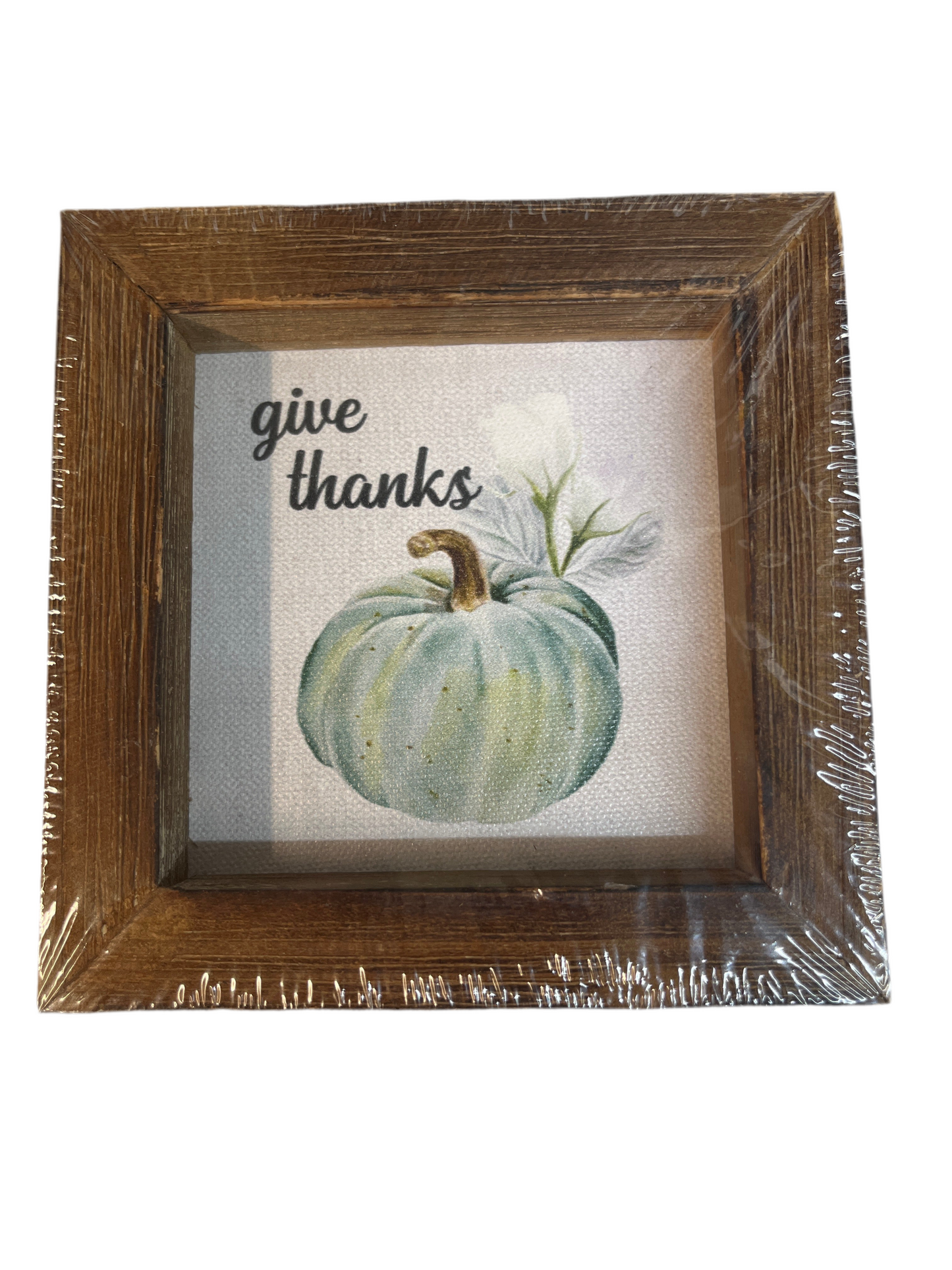 MDF Canvas Mini Signs 4 asst