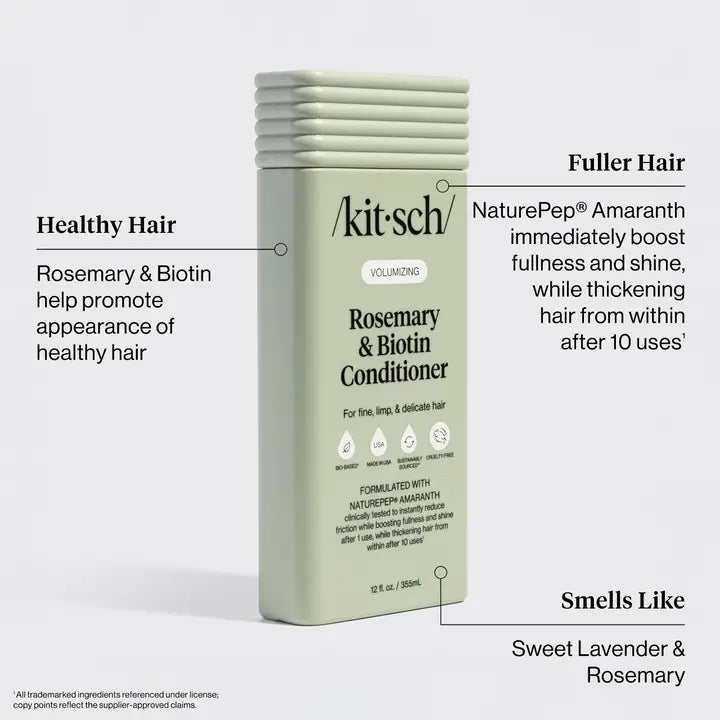 Kitsch Volumizing Rosemary & Biotin Shampoo & Conditioner