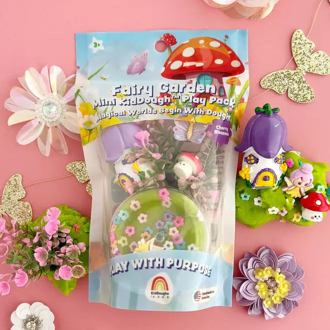 Fairy Garden Mini Kiddough Play Pack