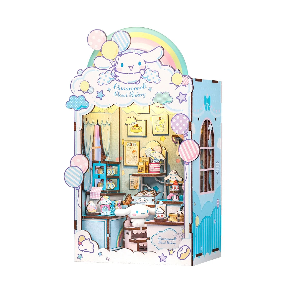 Cinnamoroll Cloud Bakery DIY Miniature Book Nook Kit