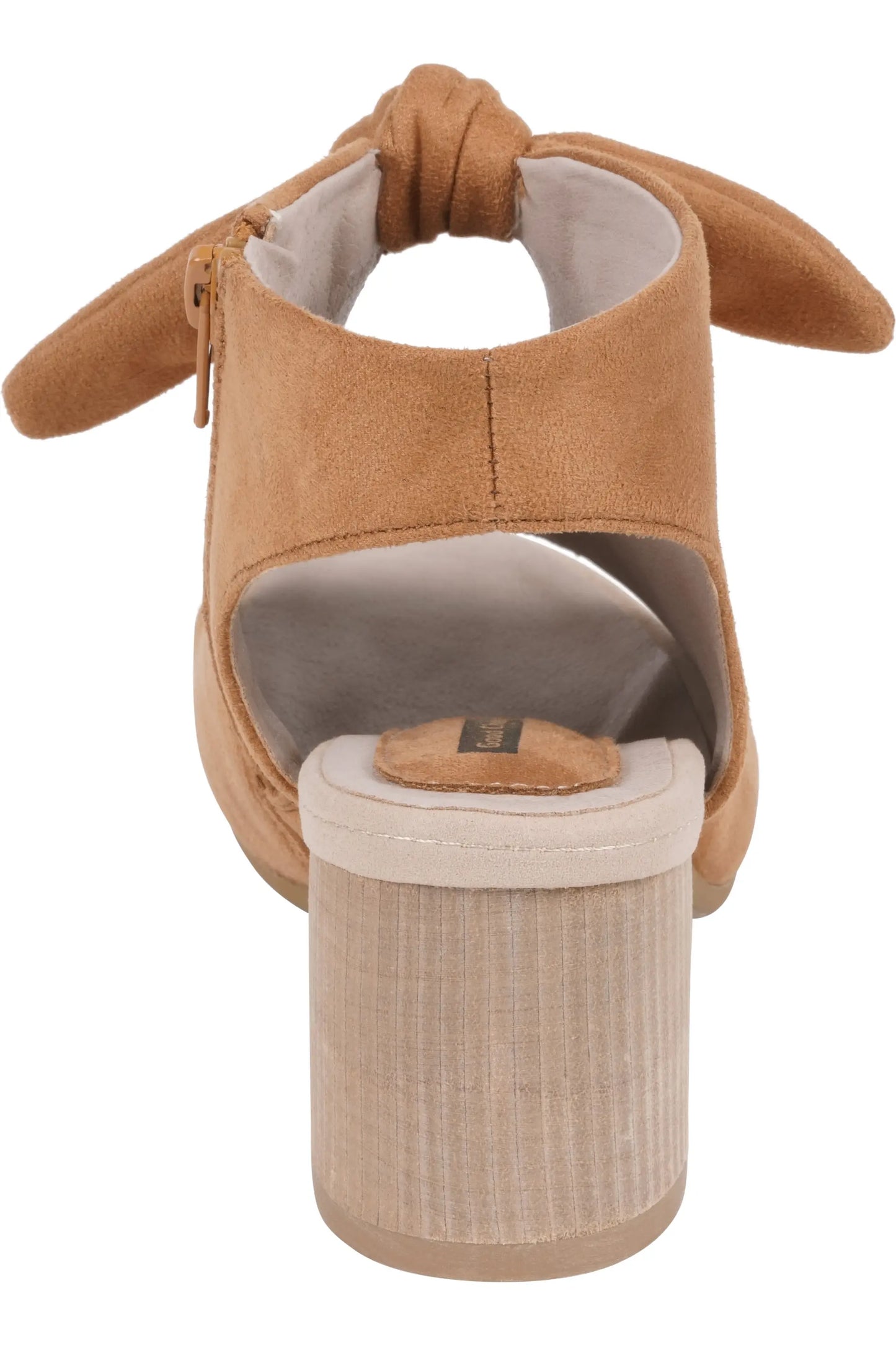 Women's Kimora Heeled Sandals- Tan Suede