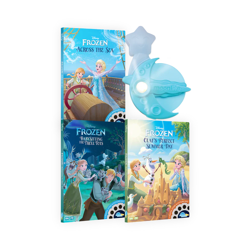 Moonlite Storytime Disney Frozen 3-Story Starter Pack with Projector
