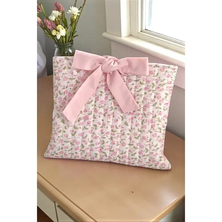 Rachel Pink Floral Bible Cover