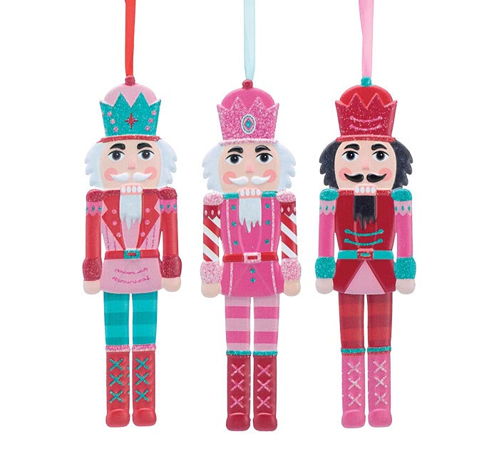 Tin Nutcracker Ornaments