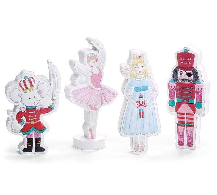 Assorted Ballerina Nutcracker Shelf Sitters