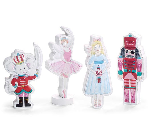 Assorted Ballerina Nutcracker Shelf Sitters