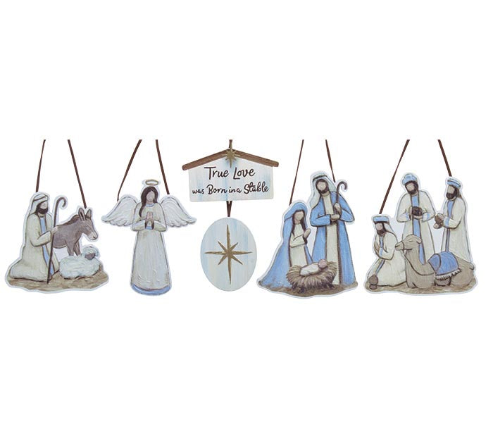 Assorted Wooden Religious Ornaments