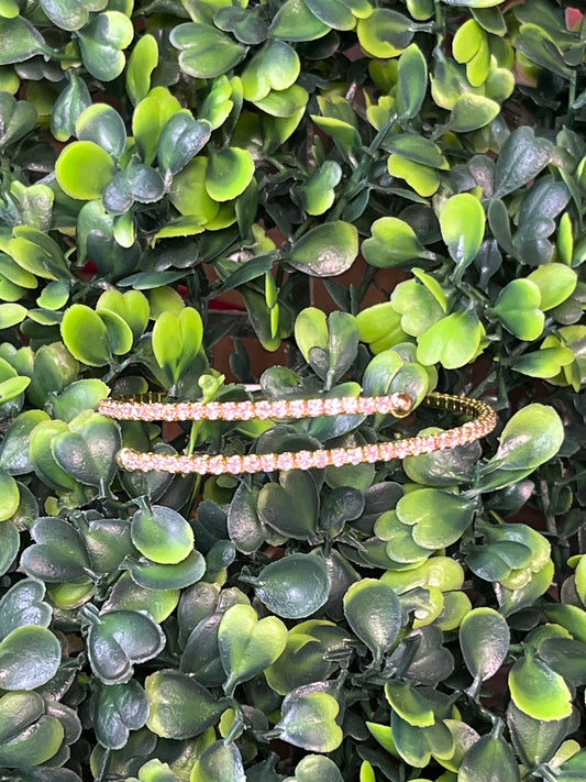 Gold Single Spiral Bracelet