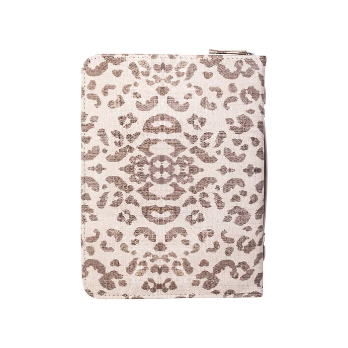 Large Bible Cover- Leopard Faith