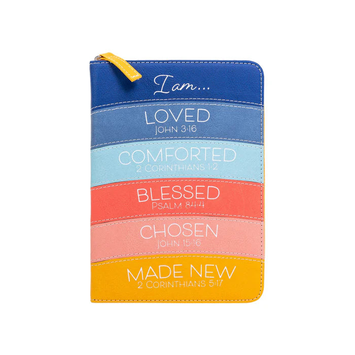 Small Zippered Journal- I Am...
