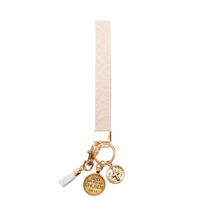 Wristlet Keychain: Faith Insired