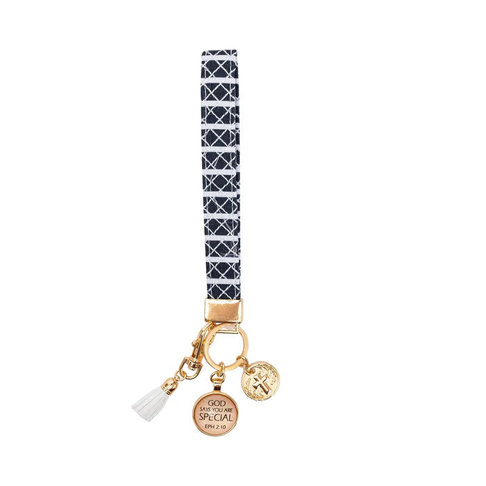 Wristlet Keychain: Faith Insired