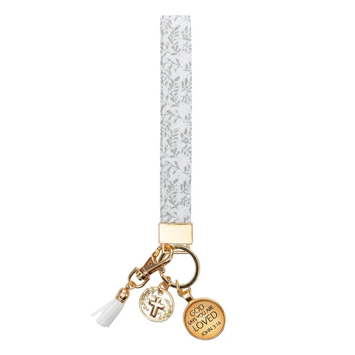 Wristlet Keychain: Faith Insired