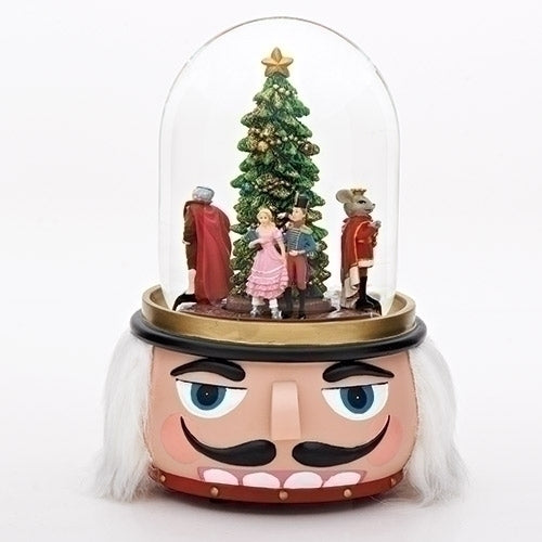 8"H Musical Nutcracker Dome
