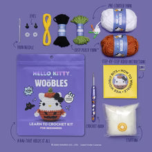 The Woobles Learn To Crochet Kits- Hello Kitty/ Luna The Bat