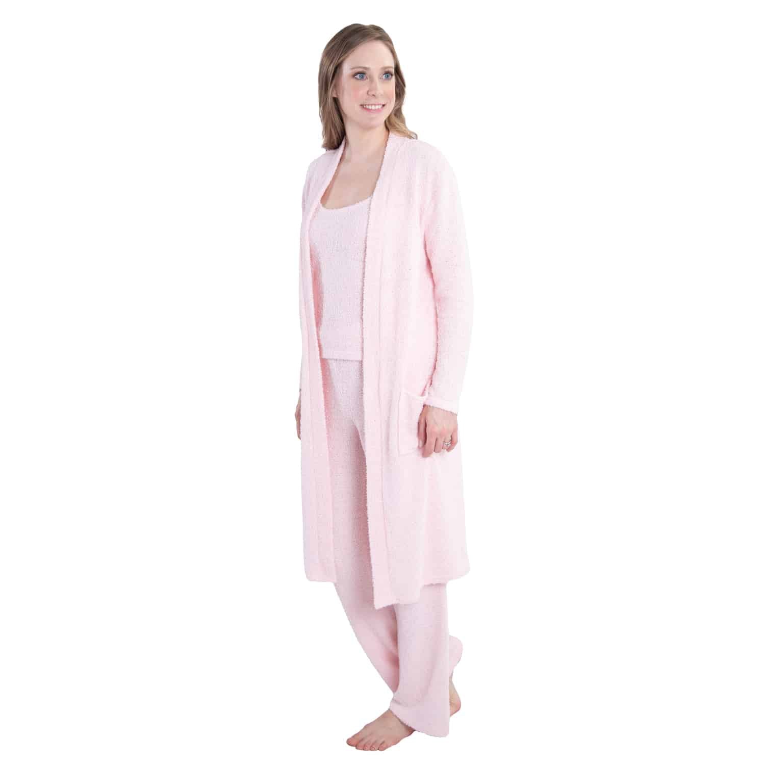 Cozy Knit Pajama Long Cardigan