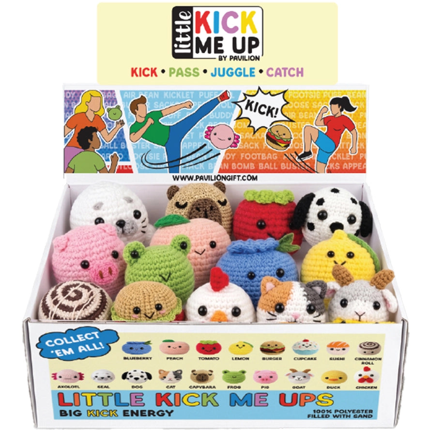 Little Kick Me Up Crochet Footbags