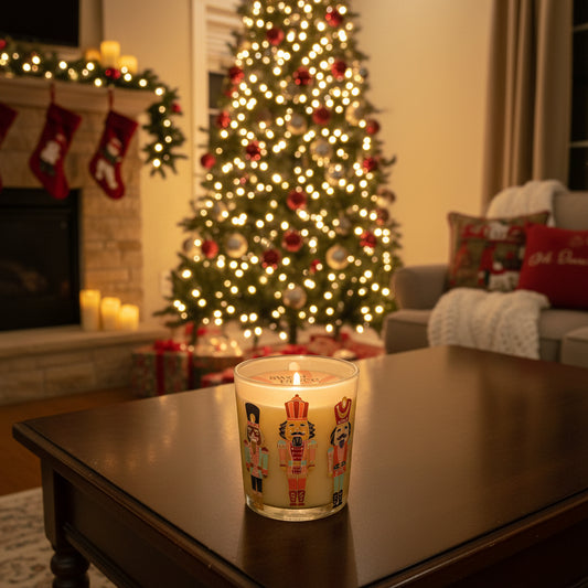 Sweet Grace Holiday Nutcracker Candle
