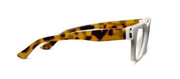 Peepers Bernadette Reading Glasses- White/Tokyo Tortoise