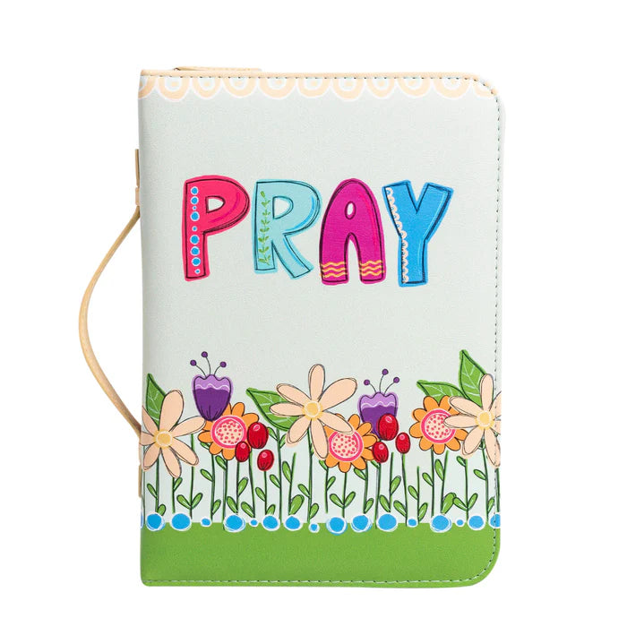 XLarge Bible Cover With Bookmark- Pray