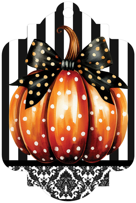 Deluxe Door Decor-Elegant Pumpkin