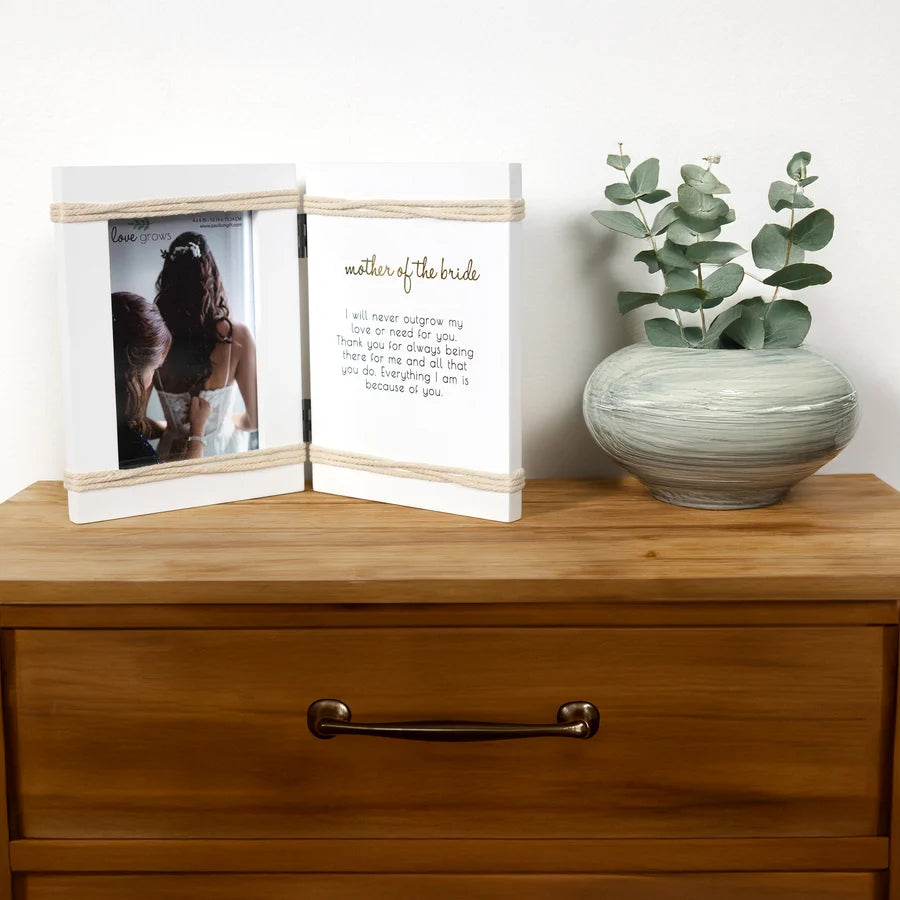 Mother Of The Bride Hinged Sentiment Frame