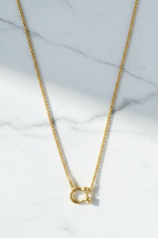 Lotus Jewelry Studio Gold Waterproof Necklace- Delaney